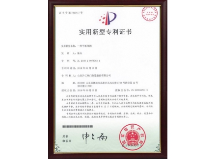 專利證書(shū)